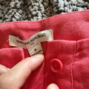 Banana Republic Vibrant Pink Blouse